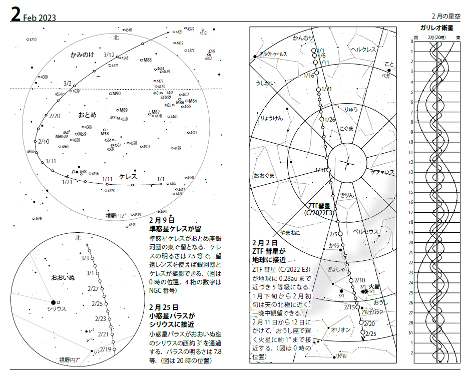 地人書館：2023年版 天文手帳 星座早見盤付天文ポケット年鑑